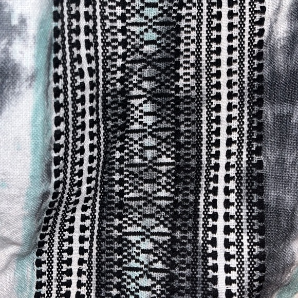 Ivy Jane cowl neck 100% cotton long sleeve tie dye design top medium/large - Picture 6 of 9